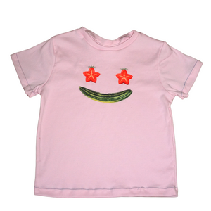 VEGGIE FACE TEE - MEDIUM