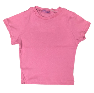 PINK BASE BABY TEE